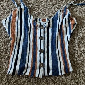 Small striped tank top